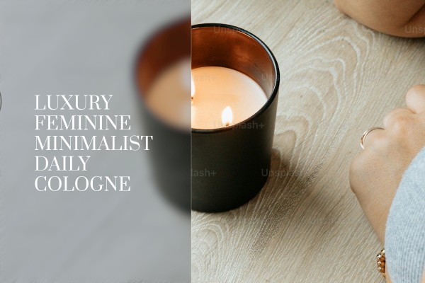 luxury feminine minimalist daily cologne