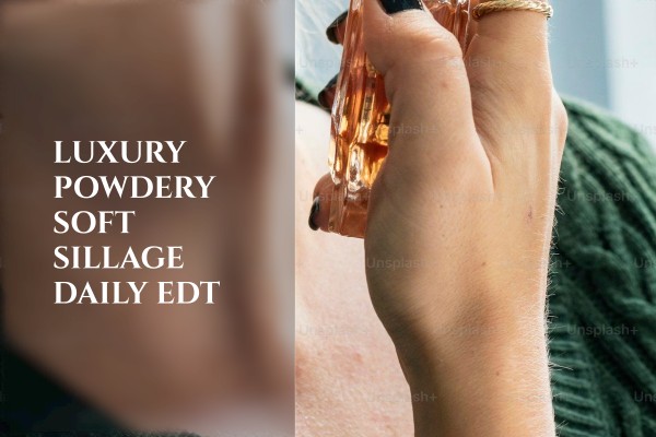 luxury powdery soft sillage daily edt